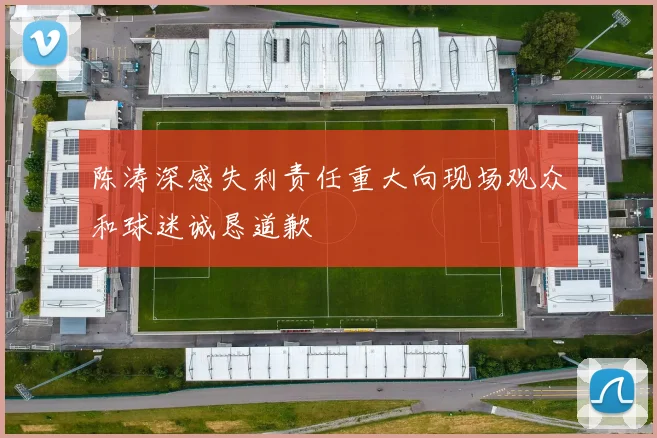 陈涛深感失利责任重大向现场观众和球迷诚恳道歉
